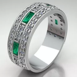 women band ring REF-83 3D print model