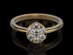 Women Ring 3D print model