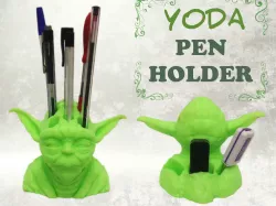 Yoda Pen Holder 3D print model