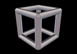 001 Mathart - Platonic Solids - Cube 01 - 10 cm 3D print model
