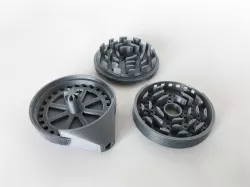 039a - Self-Cleaning Herb Grinder -  3D print model