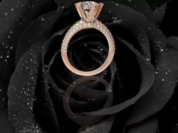 317 Diamond Ring 3D print model