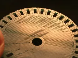 32-slot encoder wheel
