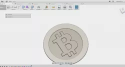 5 Cryptocoins pack low-poly 3D print model