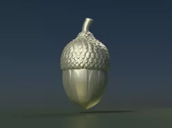 Acorn 3D print model