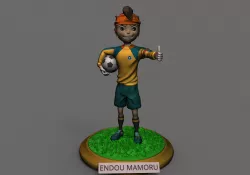 Action Figure Endou Mamoru  3D print model