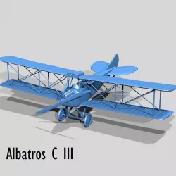 Albatros c III Germany Printable 3D print model