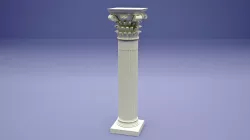 ancient column  3D print model