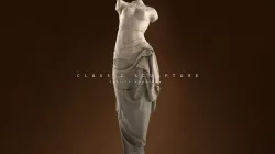Ancient sculpture of a woman 3D print model
