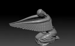 Ark of the covenant cherub 3D print model
