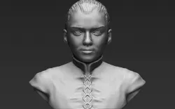 Arya Stark bust 3D printing ready stl obj formats 3D print model