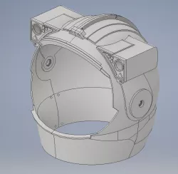 Astronaut helmet 3D print model