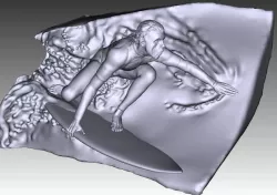 Australian Surfer 3D print model