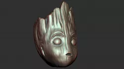 Baby Groot 3D print model