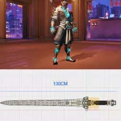 Baihu Genji s long sword 3D print model