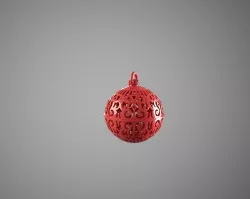 ball for Christmas tree 3D print model