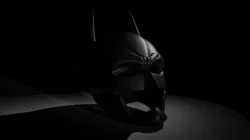 Batman Printable helmet - Keychain 3D print model