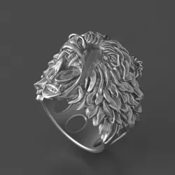 bear ring 3D print model