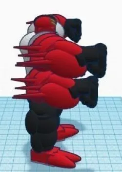 Ben 10 Reboot Fourarms 3D print model