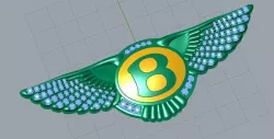 Bentley 3D print model