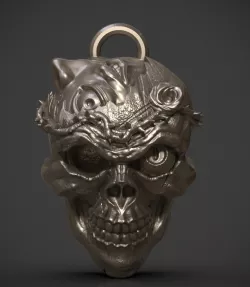 Berserk Skull Knight 3D print model