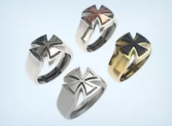Biker ring Pack 3D print model
