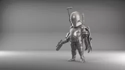 Boba Fat 3D print model