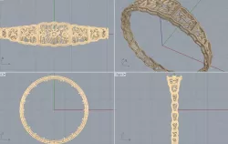 Bracelet Net 3D print model