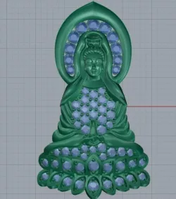 buddhist  3D print model