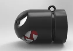 Bullet Bill Super Mario Bros  3D print model