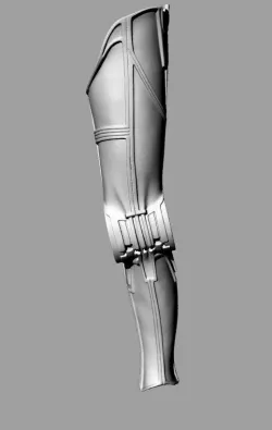 C3Po legs 3D scans 3D print model