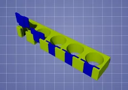 Cable holder 3D print model