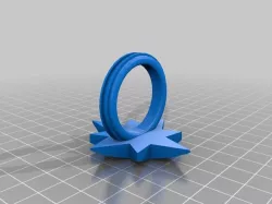 Captain Marvel inspired ring