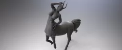 Centaur Woman 3D print model