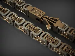 Chain link 113 3D print model