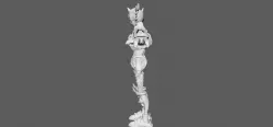 Character 3D print model