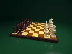 chess set 3D print model