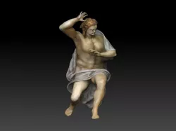 Christ - The Last Judgement 3D print model