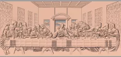 Christianity Jesus Christ Virgin Mary The Last Supper J0 3D print model