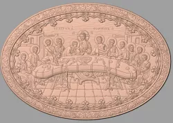 Christianity Jesus Christ Virgin Mary The Last Supper J15 3D print model