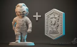 CHUCKY 3d printable 3D print model