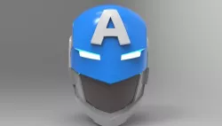 Civil Warrior Helmet for 3D Printing 3D print model