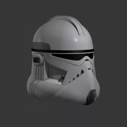 Clone Trooper Assassin Cosplay Helmet 3D print model