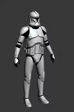 Clone Trooper Cosplay Armor 3D print model