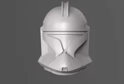 Clone Trooper Phase 1 Helmet Fan Art 3D print model