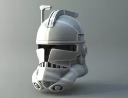 Clonetrooper helmet - Star Wars universe 3D print model