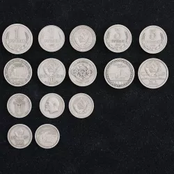 Coin Russian ruble 3D print model