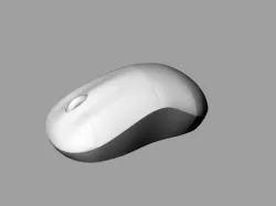 Computer Mouse 3D print model