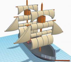 Cool boat 3D print model