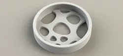 Crater Coaster  3D print model